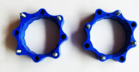 Spurverbreiterungen Quad ATV 110 mm - 115 mm Lochkreis hinten und vorne blau