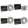 Felgen Satz E-Ton Yukon Challenger Viper 150 Vector 250/300 10x8-110/10x5-110