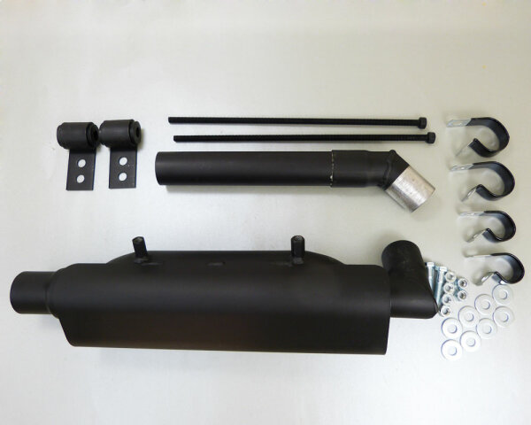 Flüsterauspuff Auspuff leise Dinli Centhor 800 L