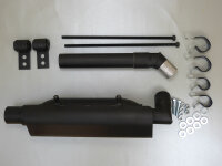 Flüsterauspuff Auspuff leise Dinli Centhor 800 L