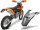 Kotflügel Verlängerung für KTM alle 4-Takt SX-F XC-F XC-W