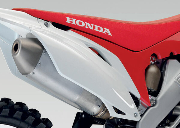Seitendeckel weiß  Honda CRF 250 R, CRF 450 R