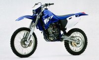 Kotfl&uuml;gel Plastik Kit f&uuml;r Yamaha Enduro WR 250/450 ab 07 blau