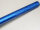 Lenker Moto Cross Enduro Aluminium 22mm Blau eloxiert mit Lenkerpolster