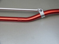 Lenker Moto Cross Enduro Aluminium 22mm Mittelstrebe Rot
