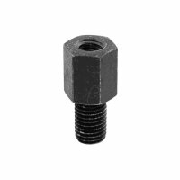 Spiegeladapter M10 Rechtsgewinde oben, unten M8 linksgewinde