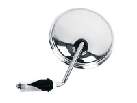 Spiegel Classic Retro links für Lenkerende Chrom...