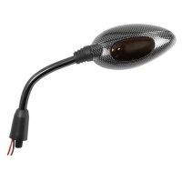 Spiegel Universal mit M8x1,25 Gewinde, links carbon optik...