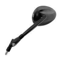 Spiegel für Aluminium Rückspiegel oval 125 x 86...