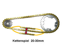 Kettensatz f&uuml;r Kawasaki KX 125 Bj. 00-03 verst&auml;rkt
