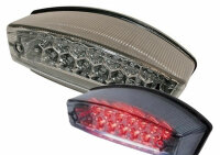R&uuml;cklicht LED Monster transparent Motorrad / Enduro...
