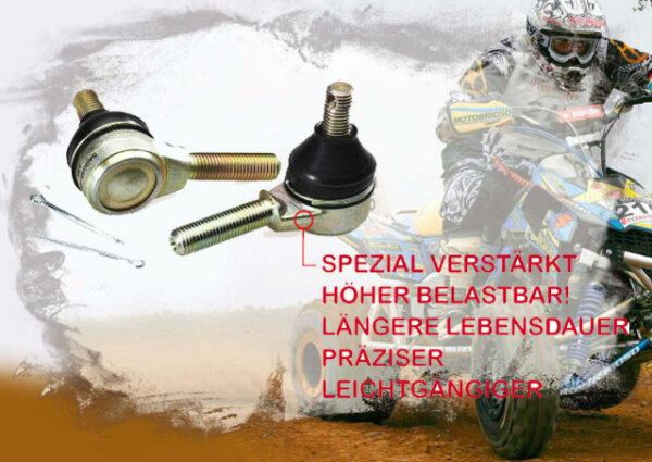2x Spurstangenkopf SEIKEL Rex Explorer Derbi Sachs 150/170/200/250/300ccm
