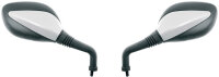 Spiegel Paar Yamaha M 8 Gewinde schwarz grau