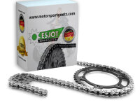 Kettensatz f&uuml;r KTM 125 EXC Enduro X-Ring verst&auml;rkt