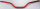Fatbar Motorrad Over Size Aluminium Lenker Rot
