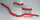 Fatbar Mofa Cross Over Size Aluminium Lenker Rot