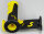 Griffgummi Motorrad Enduro Moto-Cross gelb