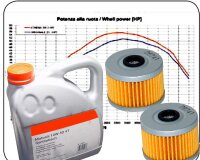 2x Ölfilter Masai A 450 Demon 460 + 4liter Power...