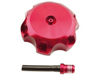 Aluminium Tankdeckel mit Entlüftungsventil Rot...