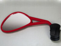 Enduro - Spiegel rot mit Kugelgelenk klappt ein bei Sturz...