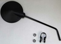 Rückspiel mit Gelenk links oder rechts mit Schelle schwarz für Sherco Supermotard 450 (05-)