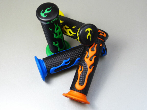 Flammen Griffgummi Motorrad Enduro Moto-Cross