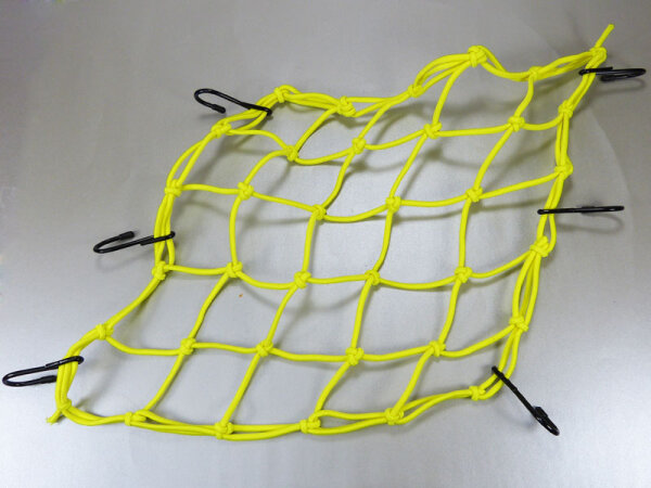 Motorrad Gepäcknetz und Transportnetz Gelb