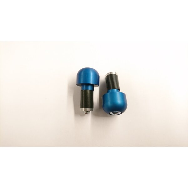 HAHN66 Lenkergewicht Vibrationsd&auml;mpfer klein blau f&uuml;r Lenker-Innendurchmesser 12mm