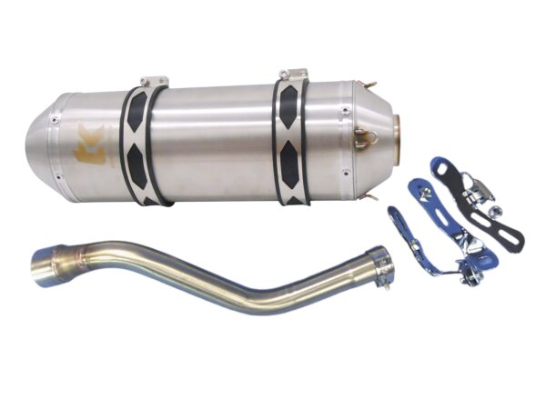 Auspuff Can Am Outlander 500 - 650 - 800 Max Slip On Edelstahl Edition