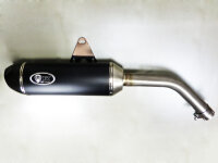 Auspuff für Kawasaki KLE 500 Carbon