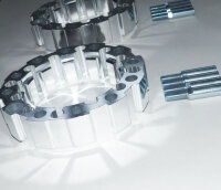 Spurverbreiterungen 137mm Kawasaki KVF 650 700 Prairie vorne + hinten