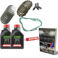 Kupplung für Suzuki DRZ 400 & Dichtung Motul...