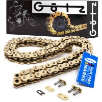 Kettensatz für Honda CBR 125 R, CBR125, JC34, JC39 Kettenkit verstärkt Bj. 04-10 Z.15/42