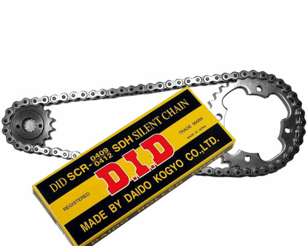 DID Kettensatz Daelim ET 250, ET 300 LC verstärkt Original