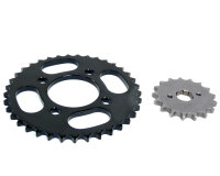 Kettenrad 37 + Ritzel 16 Zähne für Shineray 250 STIXE / ST-9E