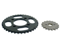Kettenrad 37 + Ritzel 15 Zähne für Shineray 250...