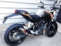 Auspuff für KTM Duke 125 GP Style Carbon Bj.11-16