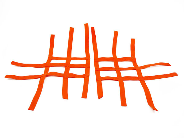 Nerfbar Netz CAN AM DS 450 orange Nerf bar R1