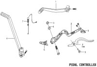 Bremslichtschalter hinten Motorrad Quad ATV