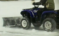 Schneeschild Kawasaki KFX 700