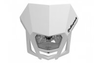 Scheinwerfer Maske LMX wei&szlig; Enduro MX