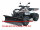 Schneeschild Honda TRX 250 Big Red 152cm schwarz