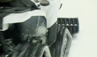 Schneeschild Yamaha YFM 350 Bruin/Grizzly 152cm schwarz