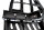Nerfbar Yamaha Raptor YFM 700 R black orange