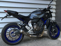Auspuff Yamaha MT07 im Carbon GP Style