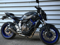 Auspuff Yamaha MT07 im Carbon GP Style