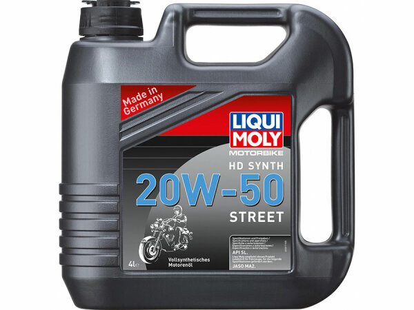 Liqui Moly Motorbike 4T 20W-50 Street HD Öl 4 Liter Harley-Davidson Buell