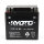 KYOTO Batterie passend f&uuml;r APRILIA Dorsoduro Bj 09-13 (YTX14-BS)
