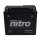 NITRO Batterie passend f&uuml;r ARCTIC CAT Mountain Cat 500 Bj 02 (YTX20H-BS)