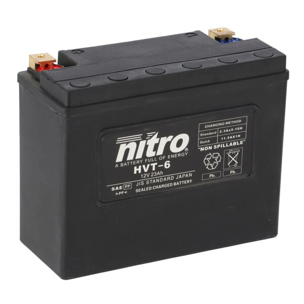 NITRO HVT-Batterie passend f&uuml;r ARCTIC CAT Mountain Cat 570 Bj 02-04